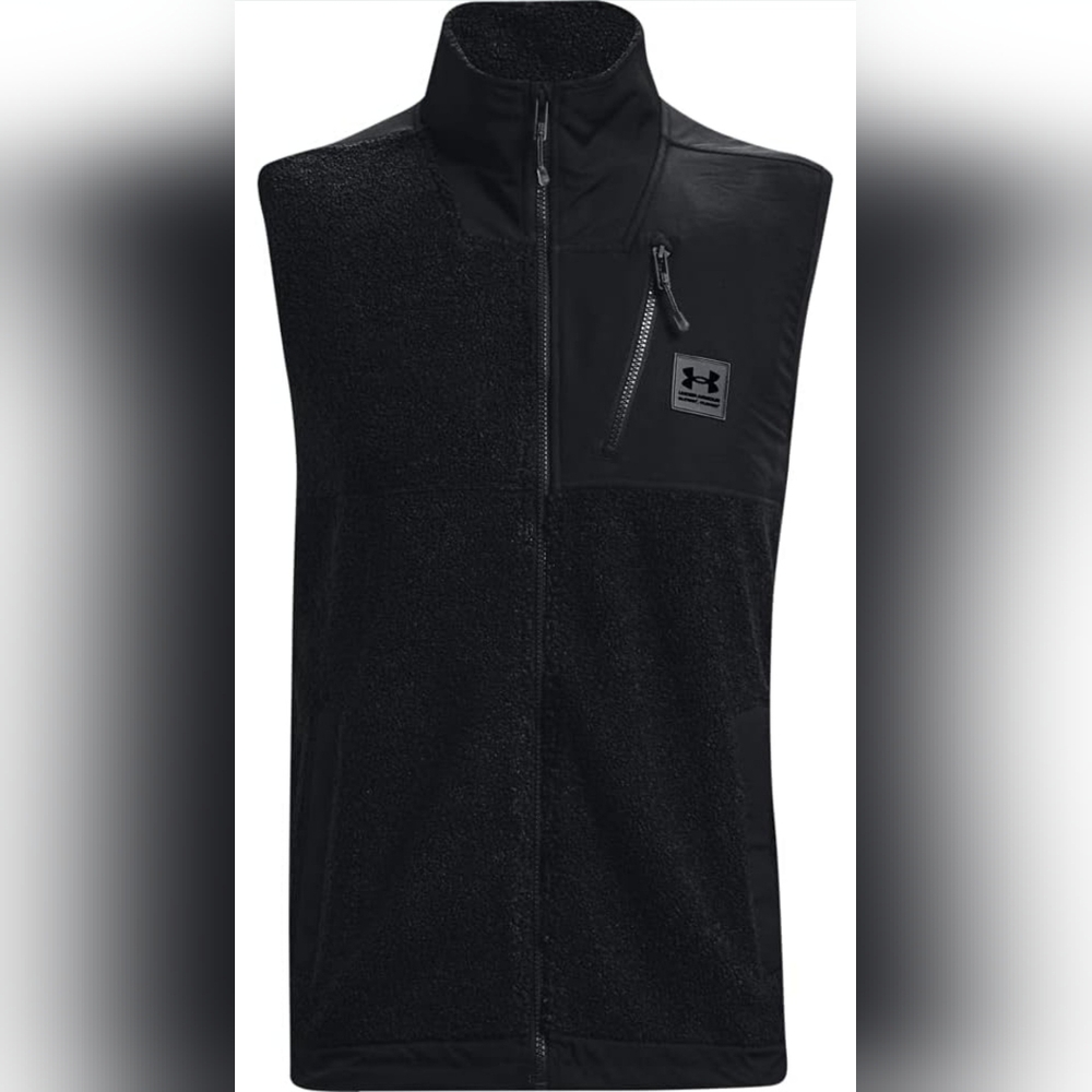 Under Armour Men's Mission Boucle Vest (Unisex) Size MD/M Color Black New